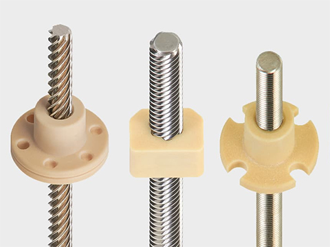 Lubrication-free lead screw technology