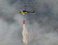 Helicopters could bring new technologies to fighting brushfires