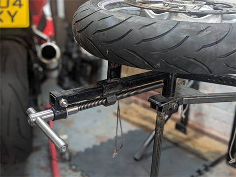 Tyre changing machine is now a joy to use