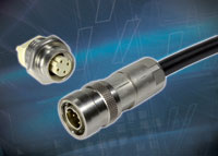 M12 PushPull Ethernet connector offers tool-free installation