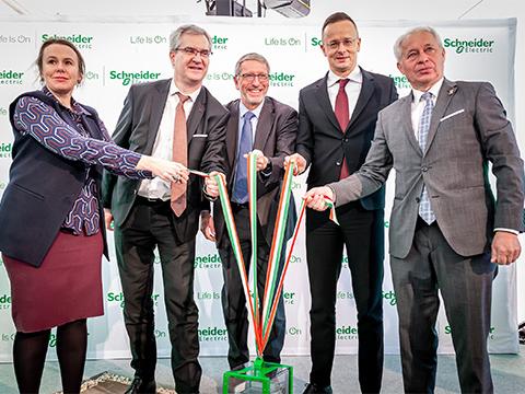 Schneider Electric invests €40 million in new smart factory in Hungary