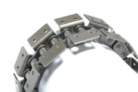 Caterpillar track task for roller chain