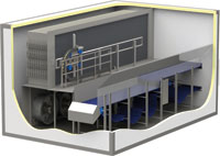 Energy chains help keep frost at bay