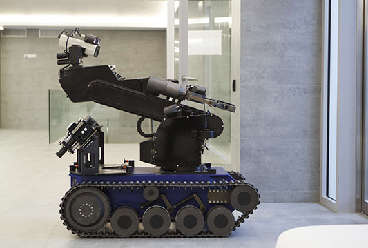 Remote controlled robots improve precision and worker safety