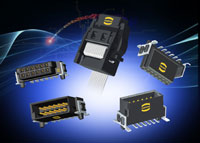 Angled version of PCB connector enables flexible equipment configurations