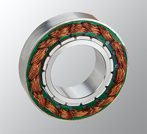 New frameless motor improves torque density and reduces cogging