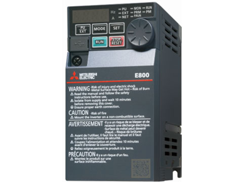 Mitsubishi Electric adds EtherCAT connection to FR-E800 series