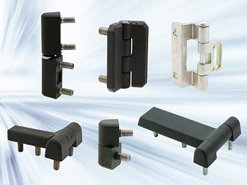 Lift-off and other diecast hinges for heavy enclosure doors