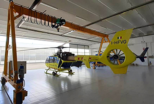 How to lift a helicopter