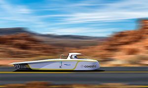 Powering through the desert using just solar power