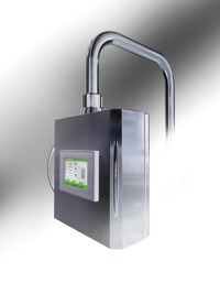 Stainless steel suspension arm and HMI enclosures