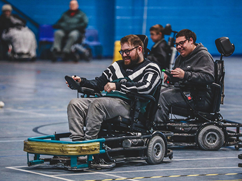 Powersport: achieving sport for all