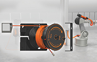 Increased safety for control pendants and assembly areas