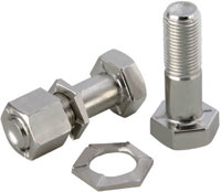 Securing bolts from shock and vibration