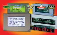 Displays have fieldbus interfaces