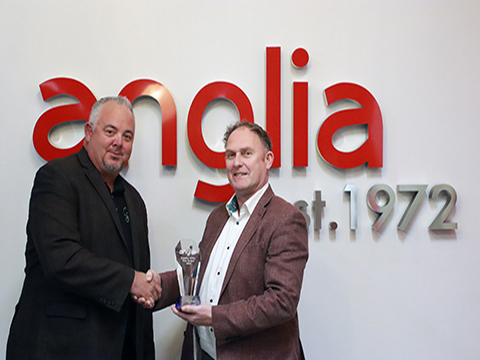 Anglia announces Bulgin as its Supplier of the Year