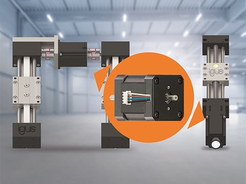 Two drives in one: igus launches dual drive stepper motor