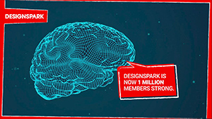 RS clocks up one million members on DesignSpark platform