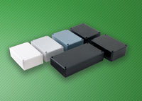 Strong, small ABS enclosures with lids