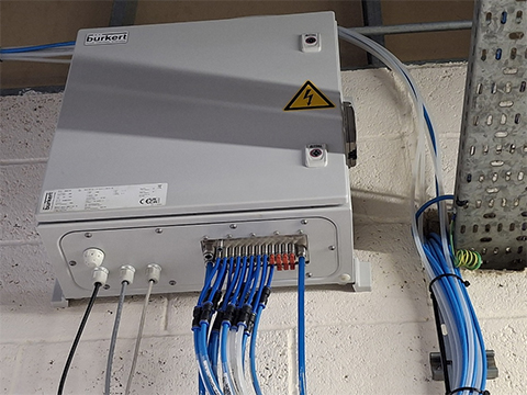Flow control system reduces energy costs at aerospace plant