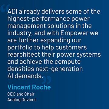Analog Devices to acquire Empower Semiconductor