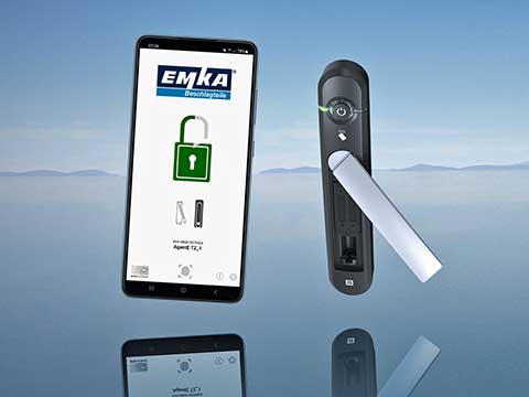 EMKA app turns a smartphone into a digital key for smart locks