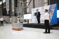 Schunk gripper plays a central role in AMRC wales opening ceremony