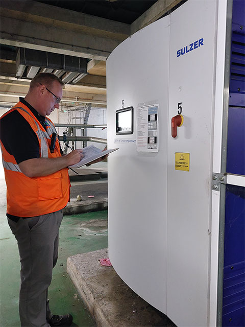 Sulzer installs six HST 20 turbocompressors for Severn Trent