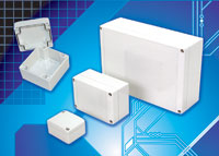 Attractive and economic enclosures are halogen-free