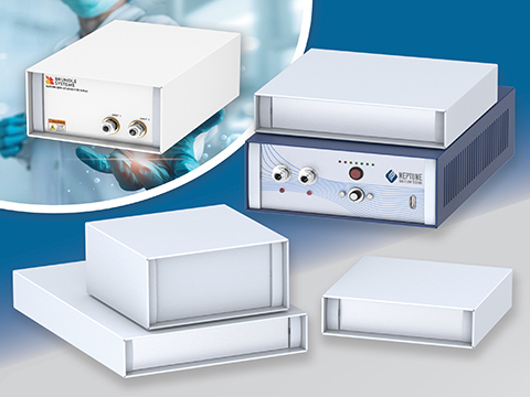 Compact instrument enclosures now in custom sizes and new colours