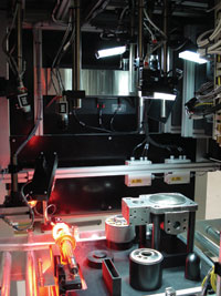 Automated inspection of axial piston motors