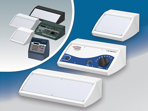 More standard colours for sloping-front enclosures