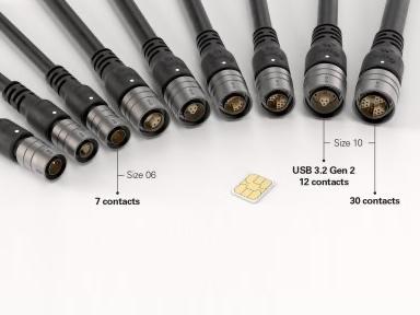 High data transmission speeds in ever-smaller footprints
