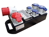 3-phase electrical distribution box