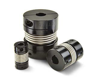 Bellows couplings from Ruland are highly accurate, zero backlash and maintenance free