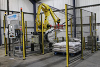 First Fanuc MC410iC/185 robot in the field at Askew & Barrett