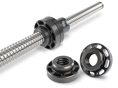 Reliable backup load handling in vertical ball screw applications