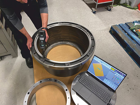 Delivering a clean energy retrofit: 800mm SAE 1 bellhousing for 250kW electric motor