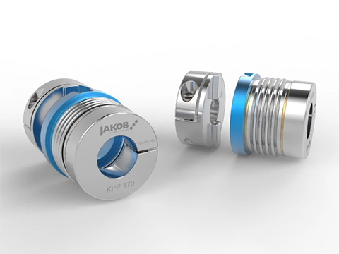 Metal bellows coupling KPP for high-speed applications