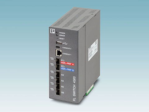 New switch for seamless network redundancy in critical applications