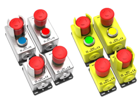 Emergency stop units