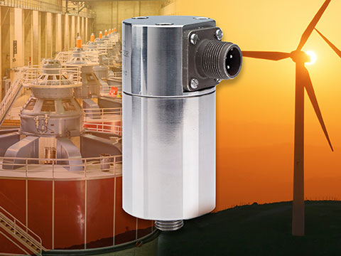 Electro dynamic sensor ideal for monitoring wind power turbines