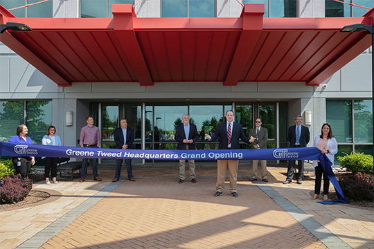 Greene Tweed celebrates opening of new corporate headquarters