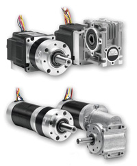 Motors matched with gears, brakes, controllers and drives