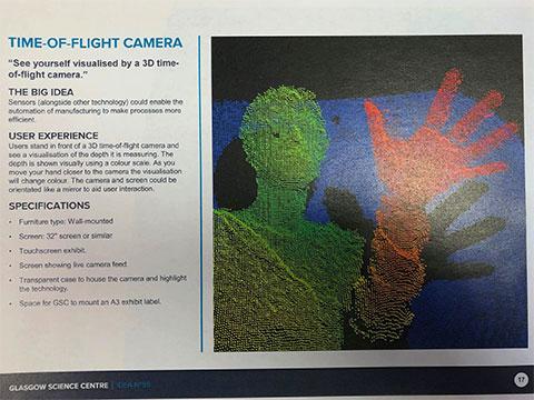 ifm sensor showcased at Glasgow Science Centre
