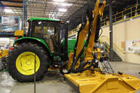 Sectional mobile valve helps Tri-Tech articulating boom mowers hold steady