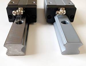 Armoloy TDC coated linear rail and ballscrews from Matara for high wear resistance