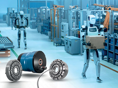 Compact precision drives for humanoid robots