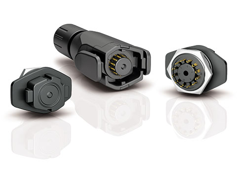 Black version of proven cable connectors suits industrial applications