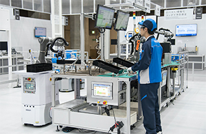 Omron introduces HMLV Intelligent Cell Production Line